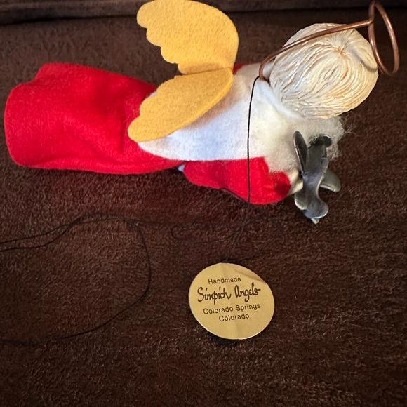 Simpich Angel “Michael” with Airplane Ornament from Colorado - Picture 4 of 9